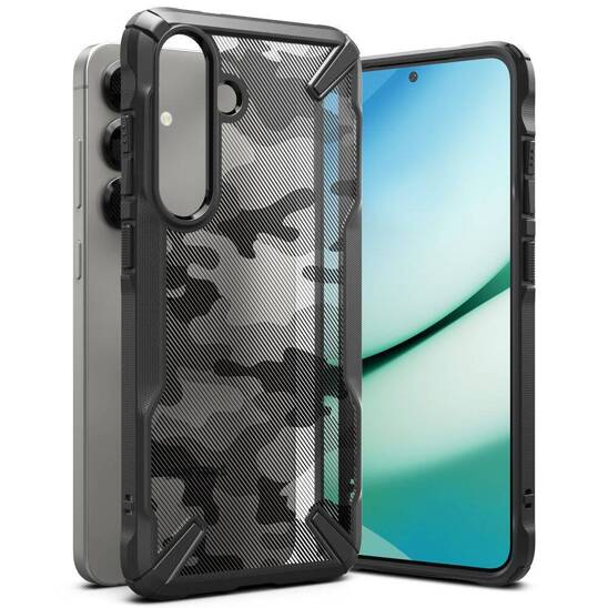 Case SAMSUNG GALAXY S25+ Ringke Fusion-X Camo black