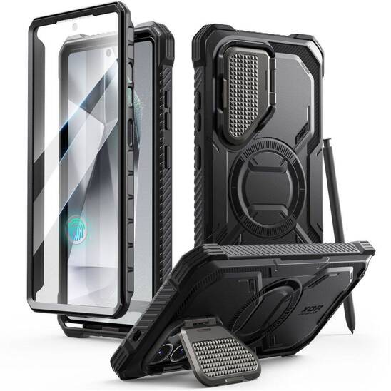 Case SAMSUNG GALAXY S25 ULTRA SupCase IBLSN Armorbox Mag MagSafe black