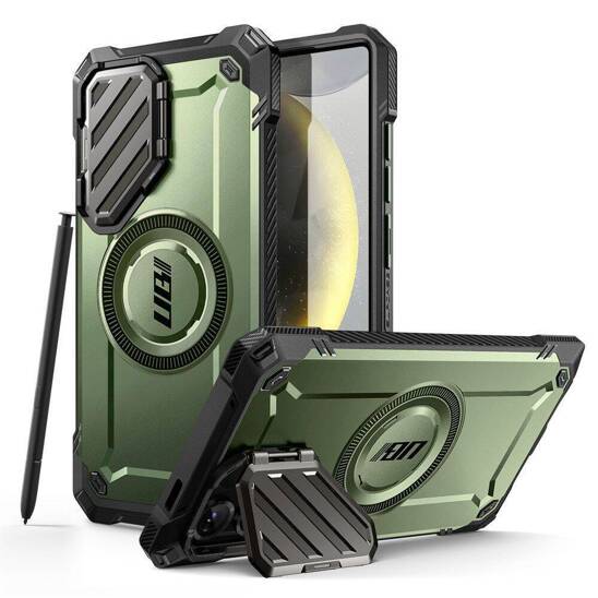 Case SAMSUNG GALAXY S25 ULTRA SupCase UB XT Mag MagSafe Guldan green