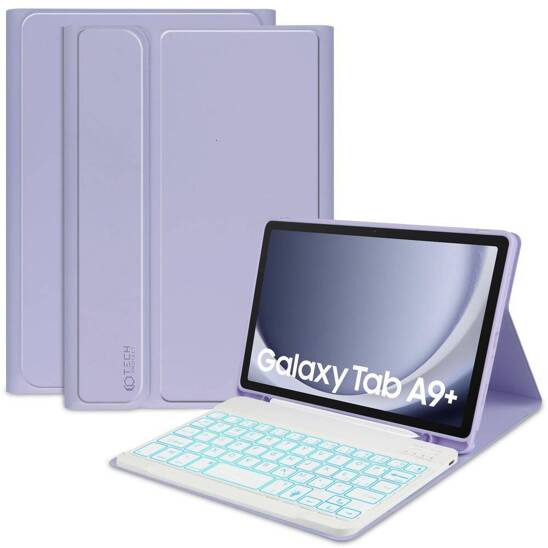 Case SAMSUNG GALAXY TAB A9+ 11.0 Tech-Protect SC Pen + Keyboard purple