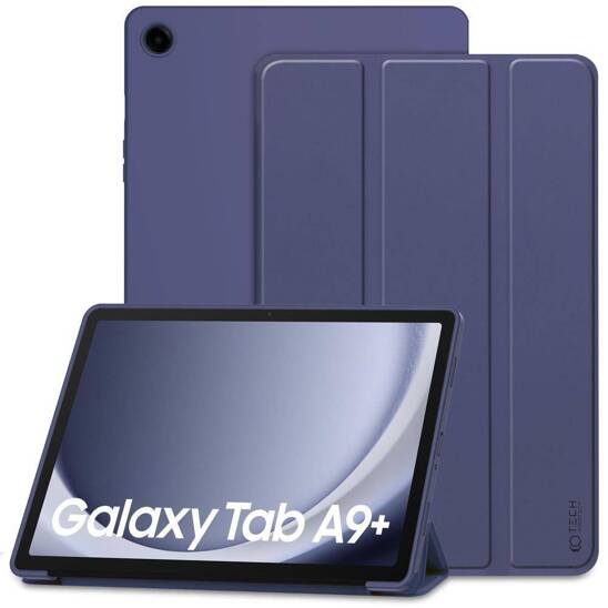 Case SAMSUNG GALAXY TAB A9+ 11.0 Tech-Protect SmartCase navy blue