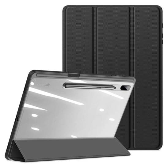 Case SAMSUNG GALAXY TAB S8 ULTRA 14.6 Dux Ducis Toby Wallet with a Flap Books Leatherette black