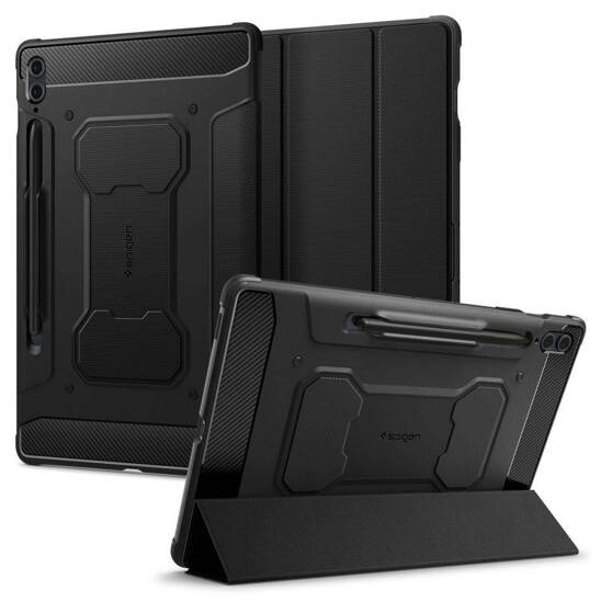 Case SAMSUNG GALAXY TAB S9+ FE 12.4 Spigen Rugged Armor "Pro" black