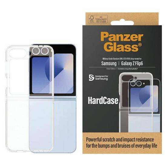 Case SAMSUNG GALAXY Z FLIP 6 PanzerGlass HardCase (1271) transparent