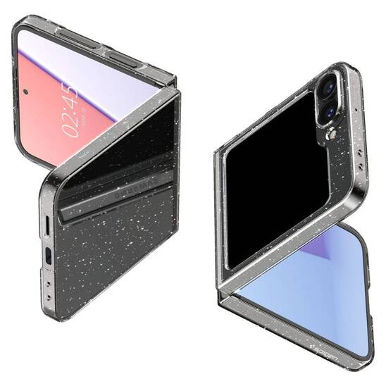 Case SAMSUNG GALAXY Z FLIP 6 Spigen Airskin Glitter Crystal transparent