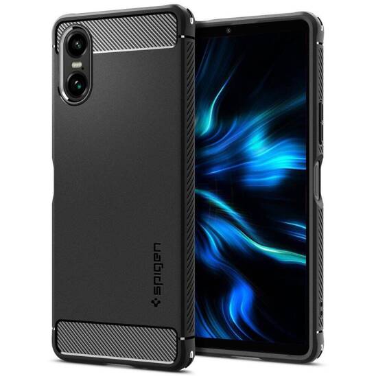 Case SONY XPERIA 10 VI Spigen Rugged Armor Matte black