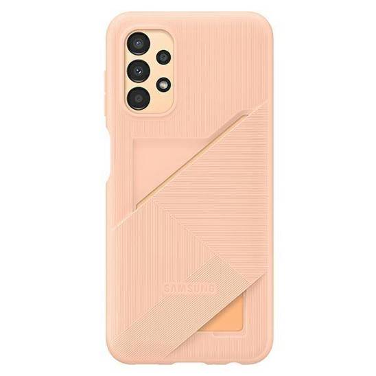 Case Samsung EF-OA135TP A13 A135 peach/peach Card Slot Cover