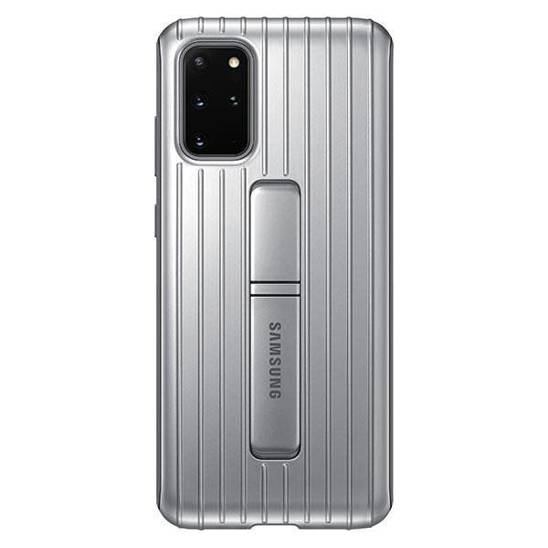 Case Samsung EF-RG985CS S20+ G985 silver/silver Protective Standing Cover