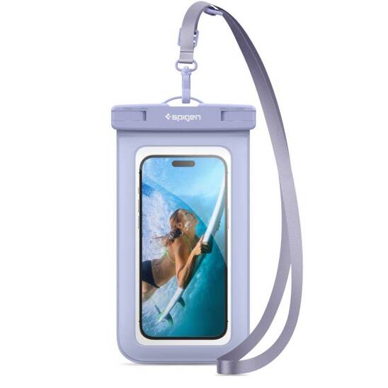 Case Spigen A610 Universal Waterproof Float Aqua Blue