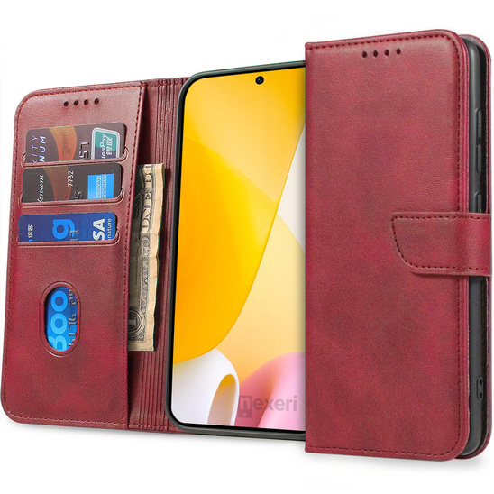 Case XIAOMI 12 LITE Nexeri Wallet red