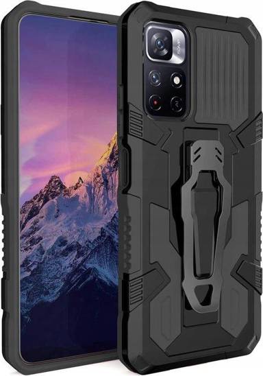 Case XIAOMI POCO M4 PRO 5G Armored Nexeri Tank Case black