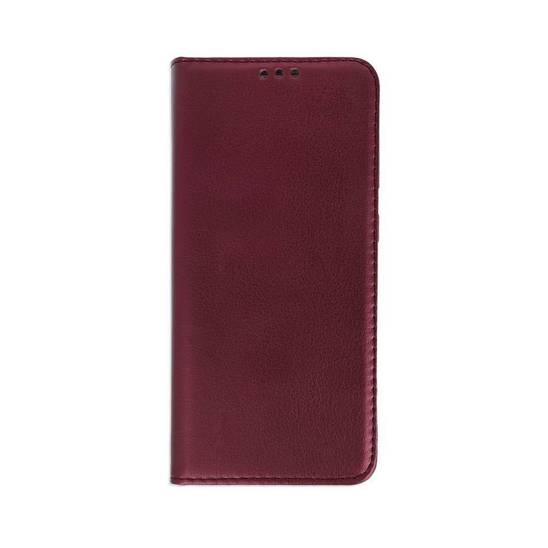 Case XIAOMI REDMI 10 5G Wallet with a Flap Leatherette Holster Magnet Book burgundy