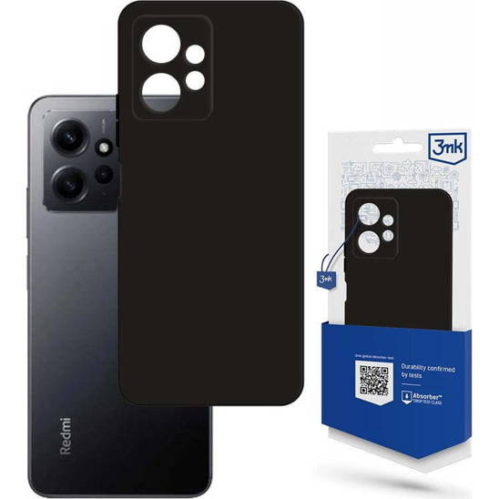 Case XIAOMI REDMI NOTE 12 4G 3MK Matt Case black