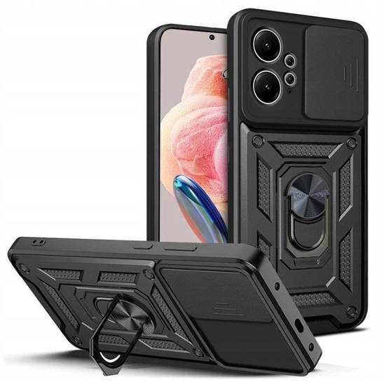 Case XIAOMI REDMI NOTE 12 4G Tech-Protect Camshield Pro black