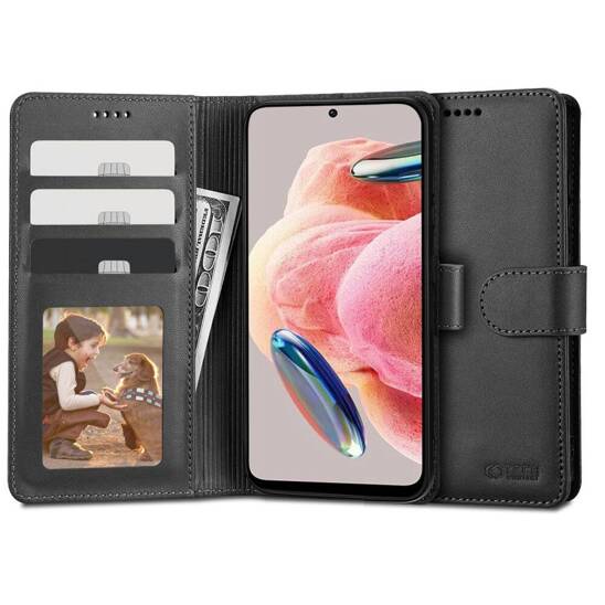 Case XIAOMI REDMI NOTE 12 4G Tech-Protect Wallet black