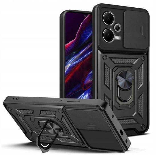 Case XIAOMI REDMI NOTE 12 5G / POCO X5 5G Tech-Protect Camshield Pro black