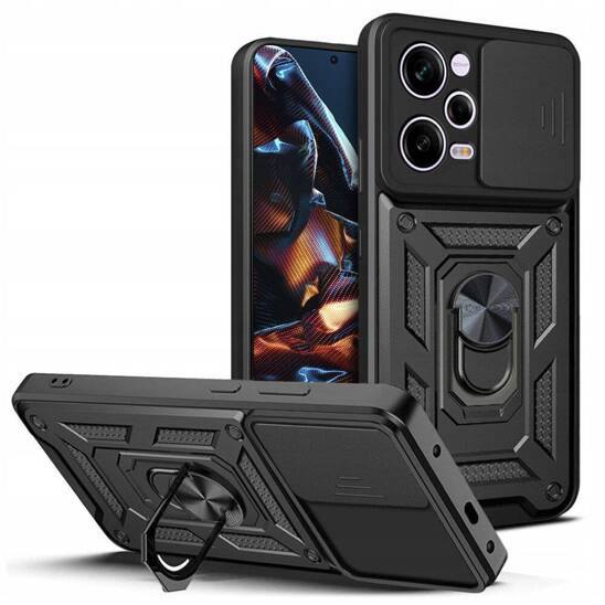 Case XIAOMI REDMI NOTE 12 PRO 5G / POCO X5 PRO 5G Tech-Protect Camshield Pro black