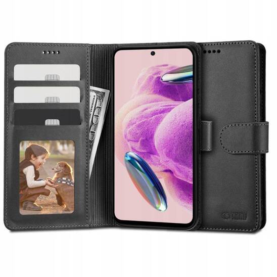 Case XIAOMI REDMI NOTE 12S Tech-Protect Wallet black