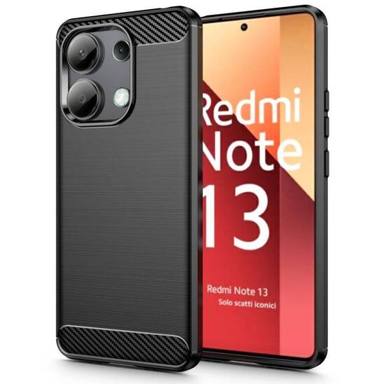 Case XIAOMI REDMI NOTE 13 4G/LTE Tech-Protect TPU Carbon black