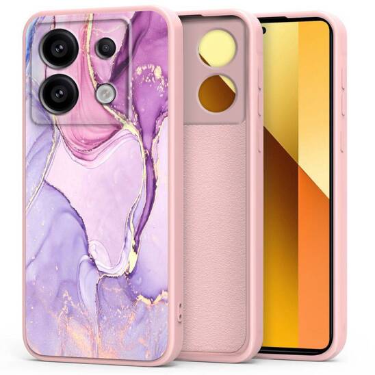 Case XIAOMI REDMI NOTE 13 5G Tech-Protect Icon Marble pattern