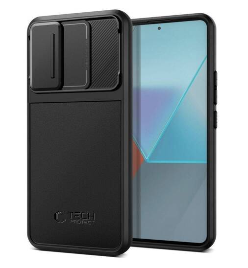 Case XIAOMI REDMI NOTE 13 PRO 5G / POCO X6 5G Tech-Protect Velar black