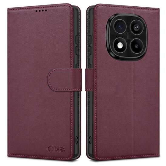 Case XIAOMI REDMI NOTE 14 PRO 5G / 14 PRO+ 5G / POCO X7 5G Tech-Protect Wallet Mulberry