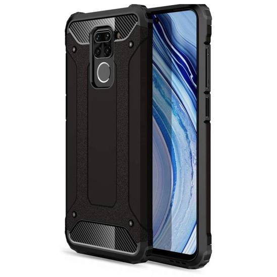 Case XIAOMI REDMI NOTE 9 Tech-Protect XArmor black