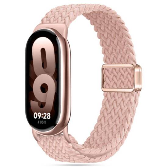 Case XIAOMI SMART BAND 8 / 9 / NFC Tech-Protect Nylonmag Dusty Rose