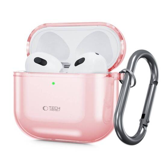 Case for APPLE AIRPODS 4 Tech-Protect Flexair Baby pink