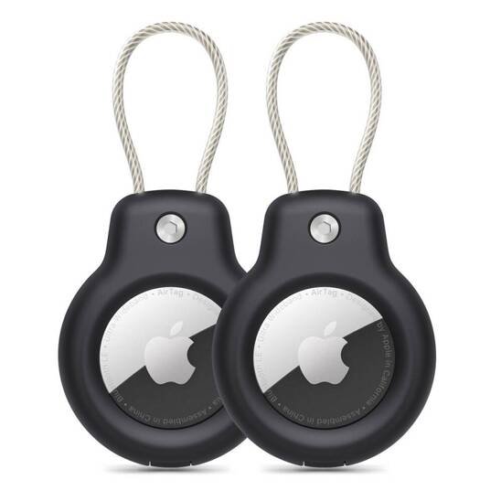 Case for APPLE AIRTAG Tech-Protect Rough Vein 2-pack black