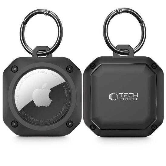 Case for APPLE AIRTAG Tech-Protect Rough black