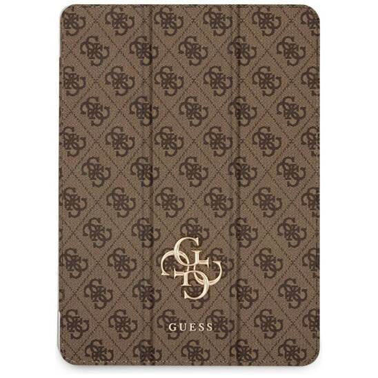 Case for APPLE IPAD PRO 11.0 (5GEN) 2024 Guess Magnetic 4G Big Logo (GUFC11PM24PS4SGW) brown