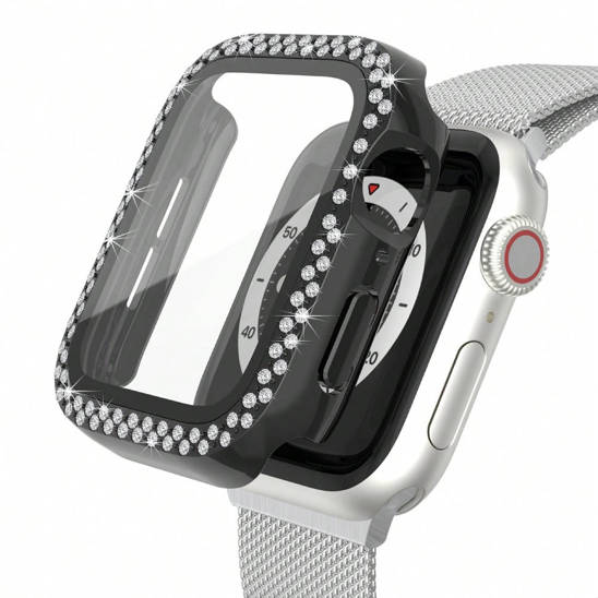 Case for APPLE WATCH 4 / 5 / 6 / SE (40MM) Diamond Bumper black