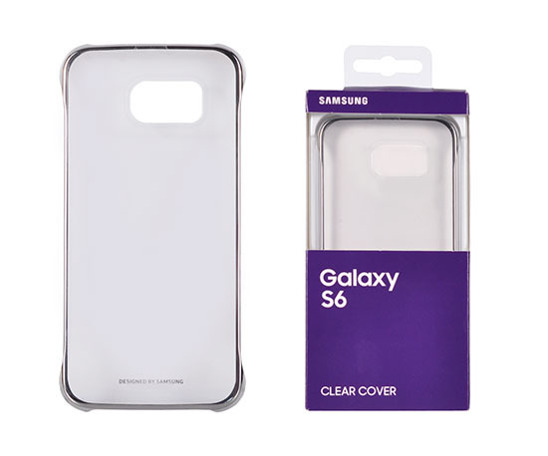 Clear Cover case SAMSUNG S6 silver TAKCG920BSEGWW