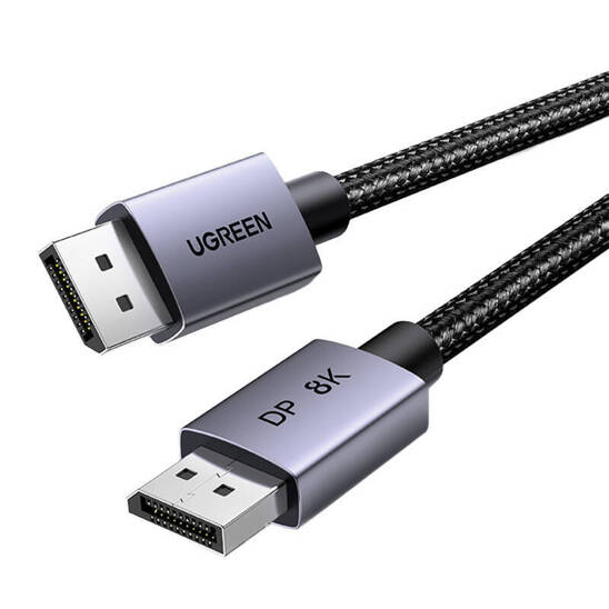 DisplayPort 1.4 cable 3m 8K 60Hz 32.4Gbps UGREEN DP120 black