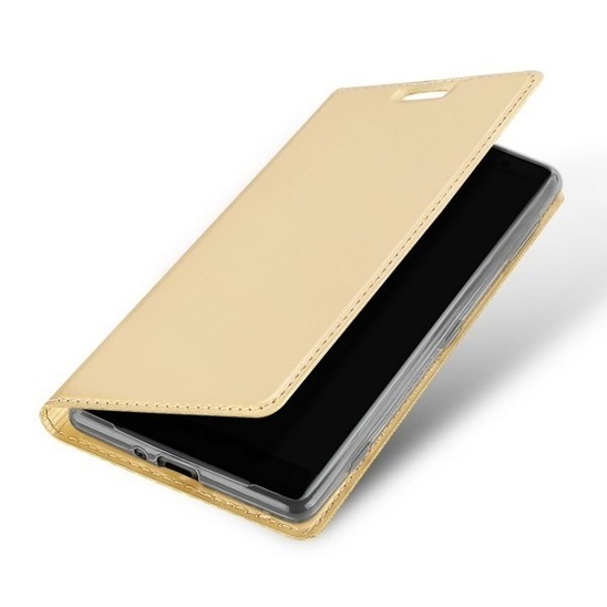 Dux Ducis Case Skin Leather case ASUS ZENFONE MAX gold