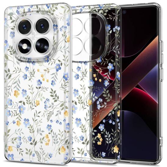 Etui XIAOMI REDMI NOTE14 PRO 5G / POCO X7 5G Tech-Protect FlexAir Spring Flowers