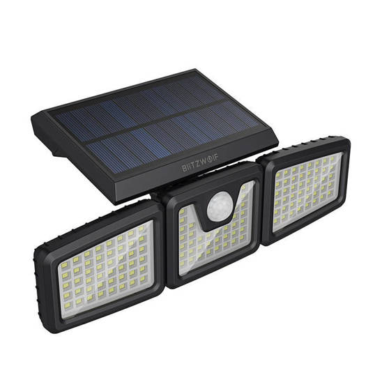 External Blitzwolf LED solar lamp BW-OLT9 with dusk and twilight sensor