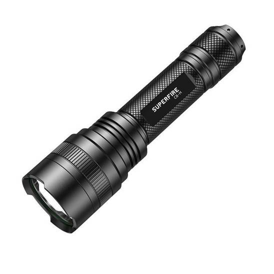 Flashlight Superfire C8-H, 950lm, USB