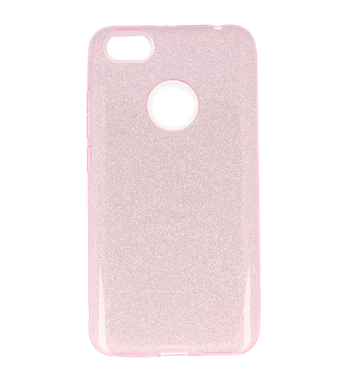 Glitter case XIAOMI REDMI NOTE 5A light pink 