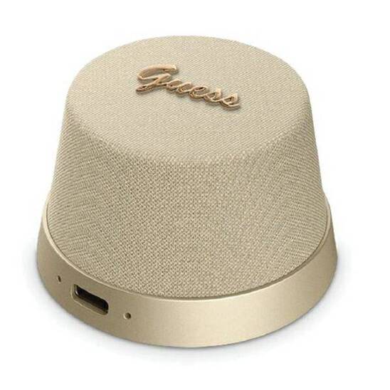 Guess GUWSC3ALSMD Speaker Stand Magnetic Script Metal gold speaker