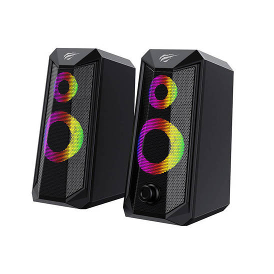 HAVIT SK202 Computer speakers 2.0 RGB (black)