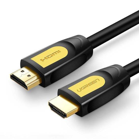 HDMI 2.0 UGREEN HD101 Cable, 4K 60Hz, 2m (Black and Yellow)