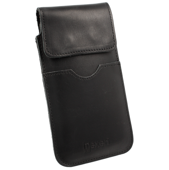 Holster Leather Belt Vertical Opening Wallet Nexeri Flap SAMSUNG GALAXY S20 ULTRA / S21 ULTRA / OPPO A98 5G / REDMI 12 black