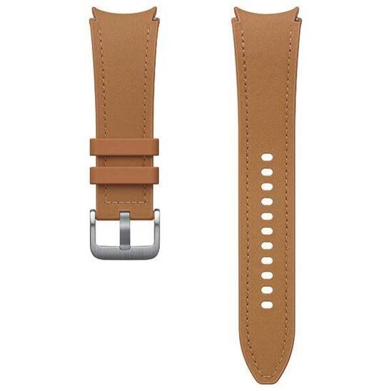 Hybrid Eco-Leather Band Samsung ET-SHR96LDEGEU for Watch6 20mm M/L camel