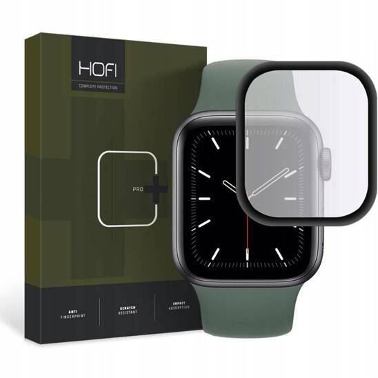 Hybrid Glass APPLE WATCH 4 / 5 / 6 / SE (40MM) HOFI Hybrid Pro+ black