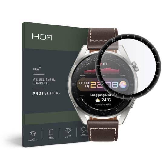 Hybrid Glass HUAWEI WATCH 3 PRO 48MM HOFI Hybrid Pro+ black