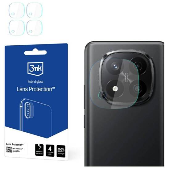 Hybrid Glass for Camera / Lens XIAOMI REDMI NOTE 14 PRO+ 3MK Lens Protection