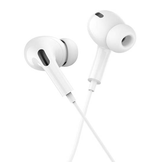 In-ear Earphones (iPhone Lightning) with Microphone Universal KAKU (KSC-333) white