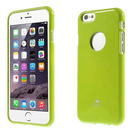 JELLY CASE MERCURY IPHONE 6+/6S+ LIME